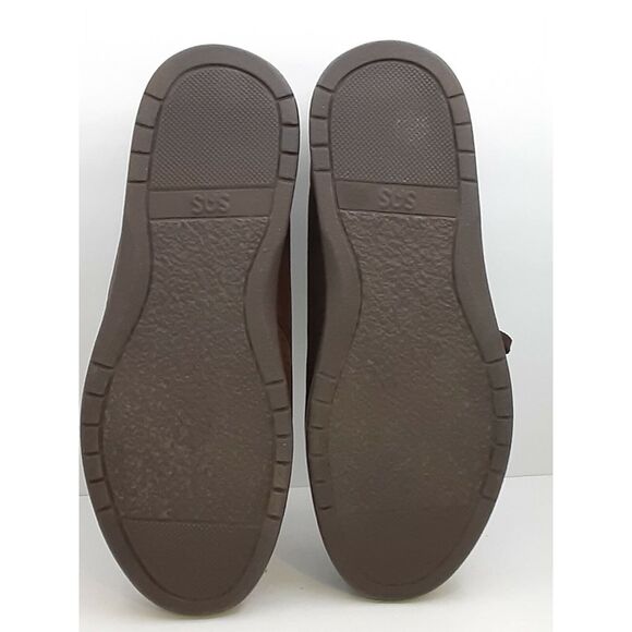 SAS Women's Free Time Chocolate Brown Suede Walking Shoes Sz 10W Tripad Comfort - Picture 5 of 11